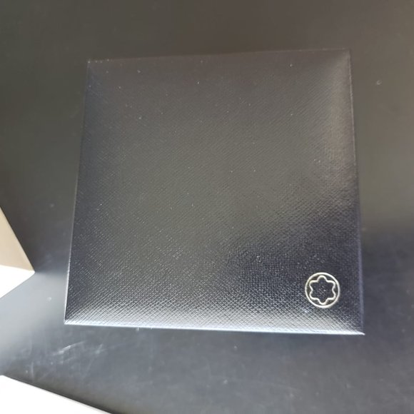 Montblanc Bracelet Black Leather and Steel for men - Picture 3 of 10